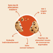 Cookies aux pépites de chocolat
