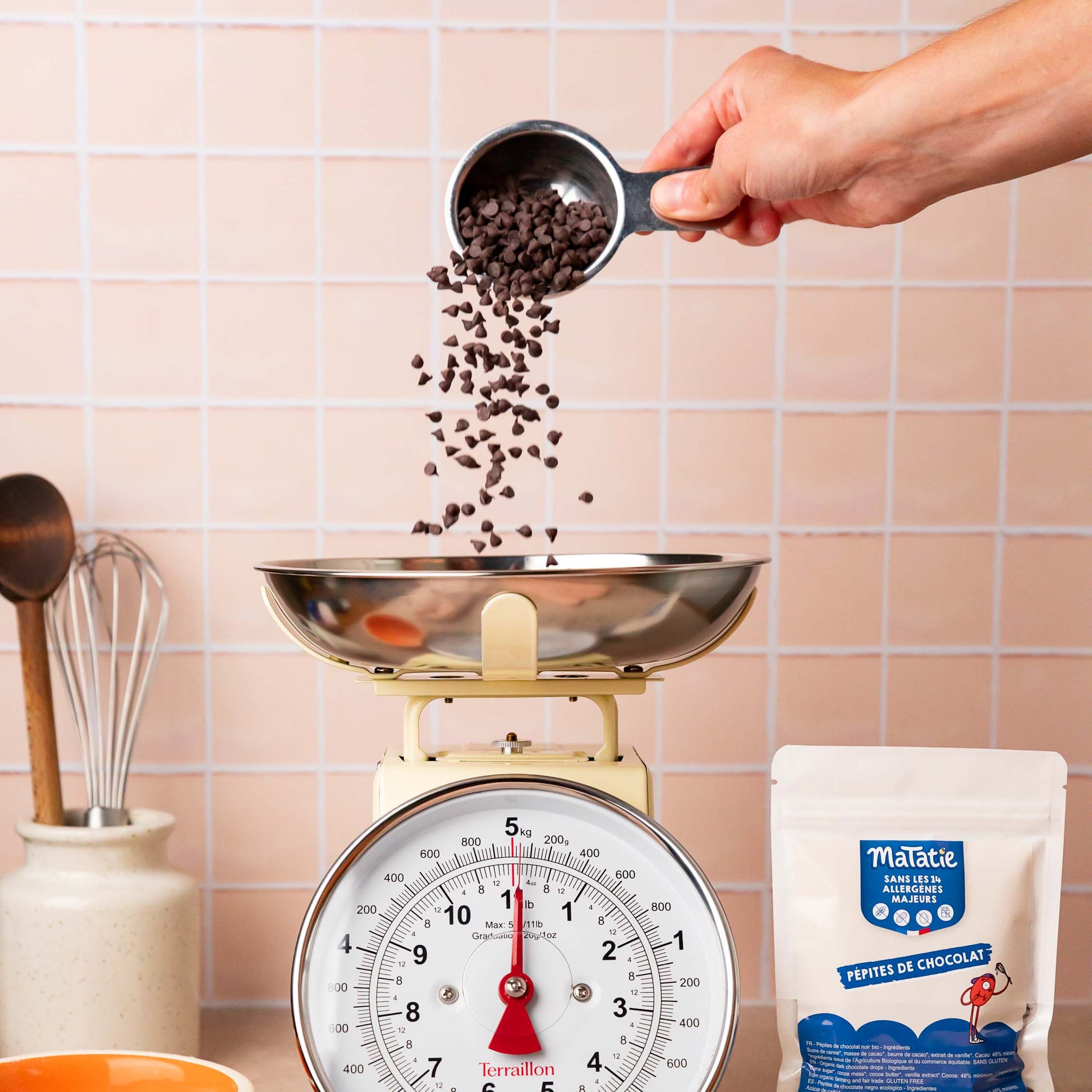 Pépites de chocolat