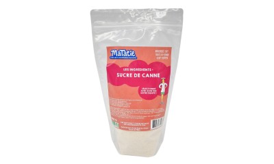 Les ingredients : Sucre de canne