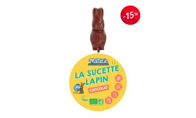 La sucette lapin - chocolat