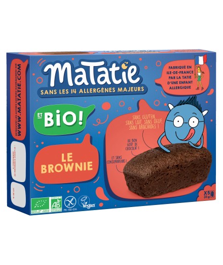 Le Brownie Tout Choco Bio
