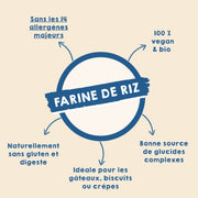 Farine de riz