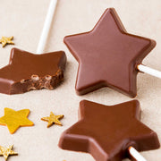 Sucette étoile chocolat