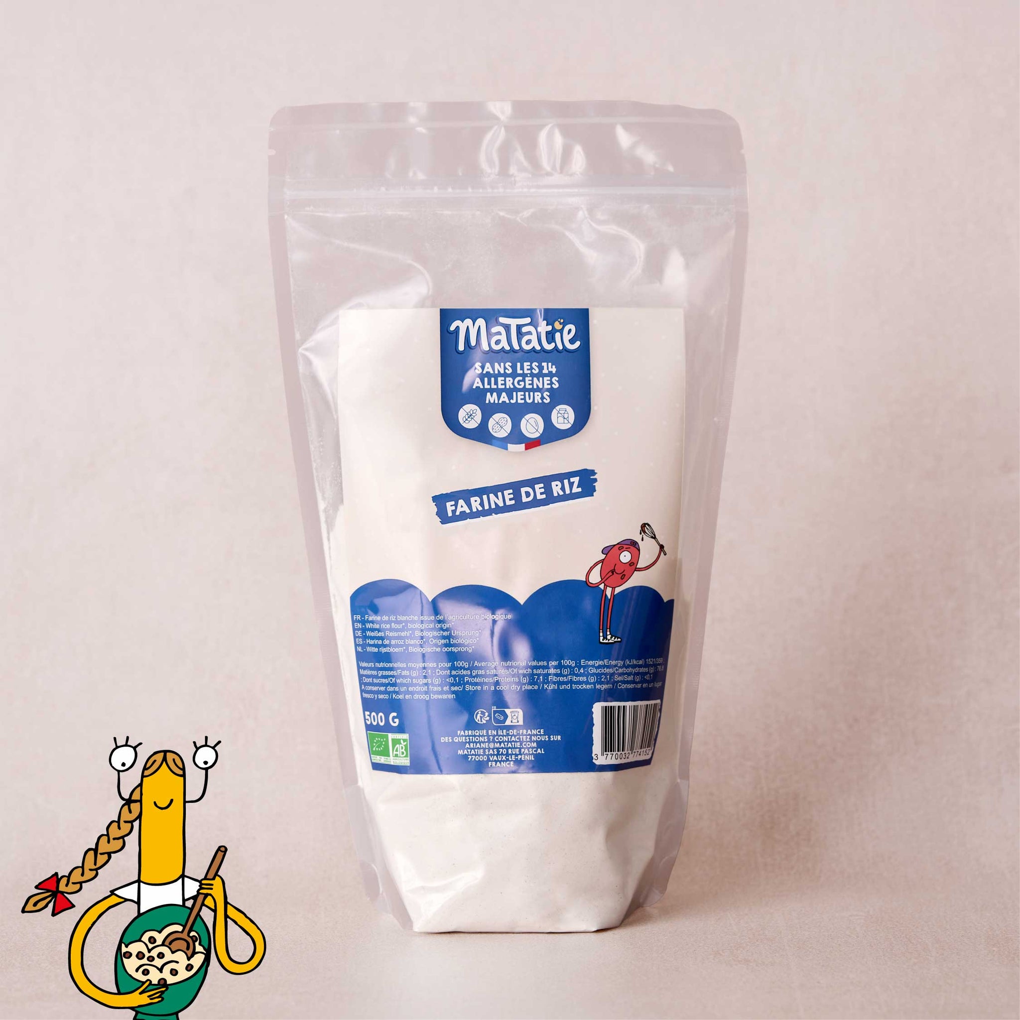 Farine de riz