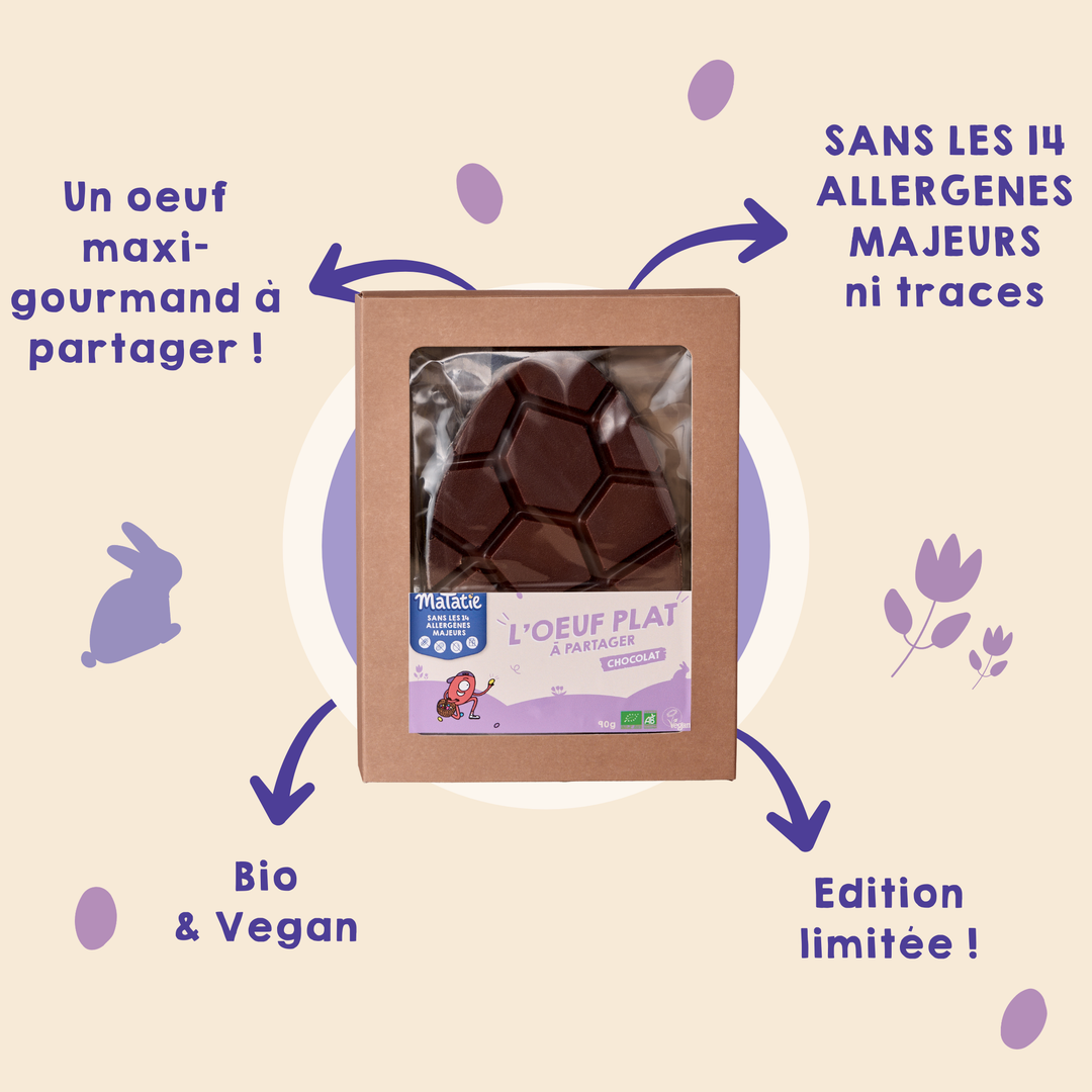Oeuf plat chocolat