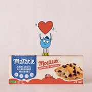 Moelleux aux pépites de chocolat