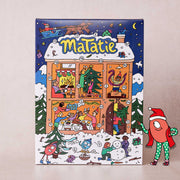 Blue Advent calendar